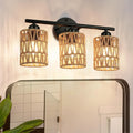 Orbit Woven Rope Vanity Light