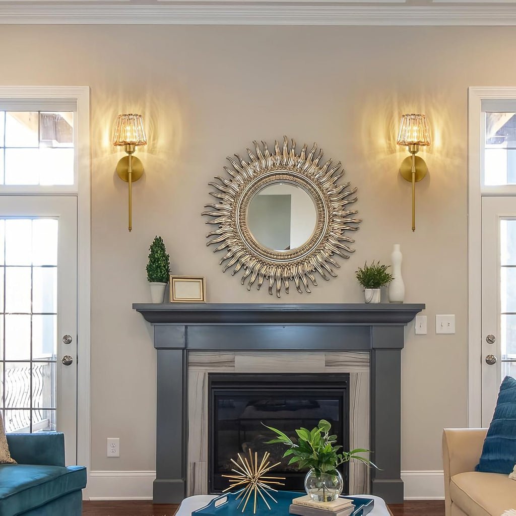 Halo Crystal Wall Sconce
