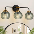Lumen Smoked Glass Vanity Light